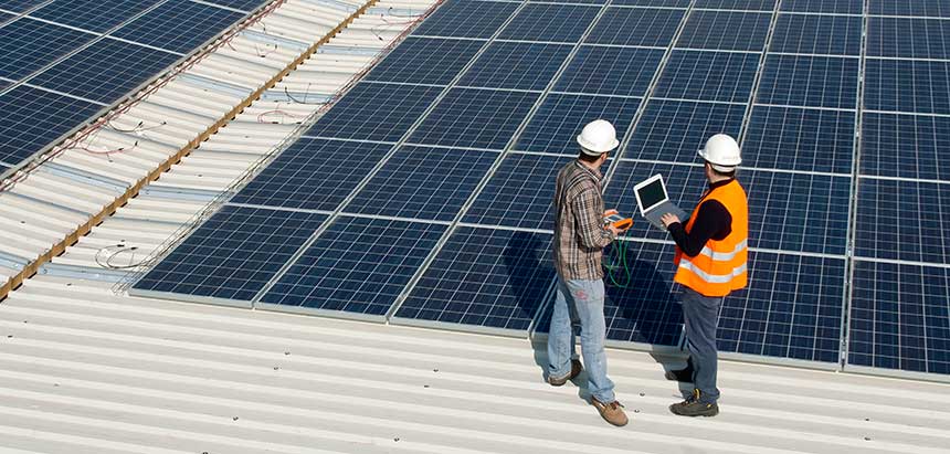 soluciones para ahorrar energía con placas solares para empresas